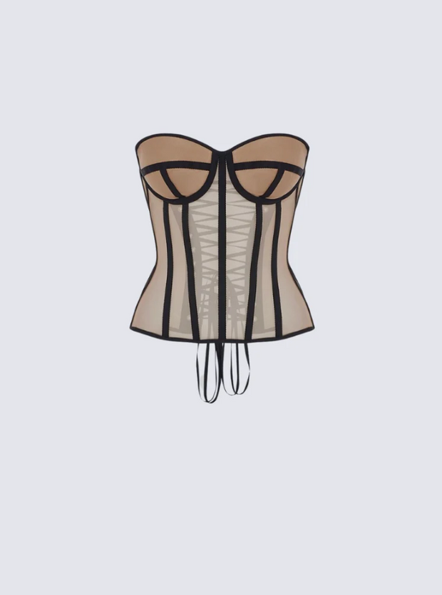 Corset Illusion Noire