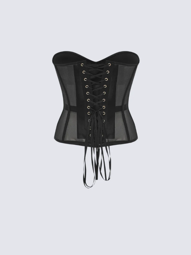 Corset Noir Intemporel