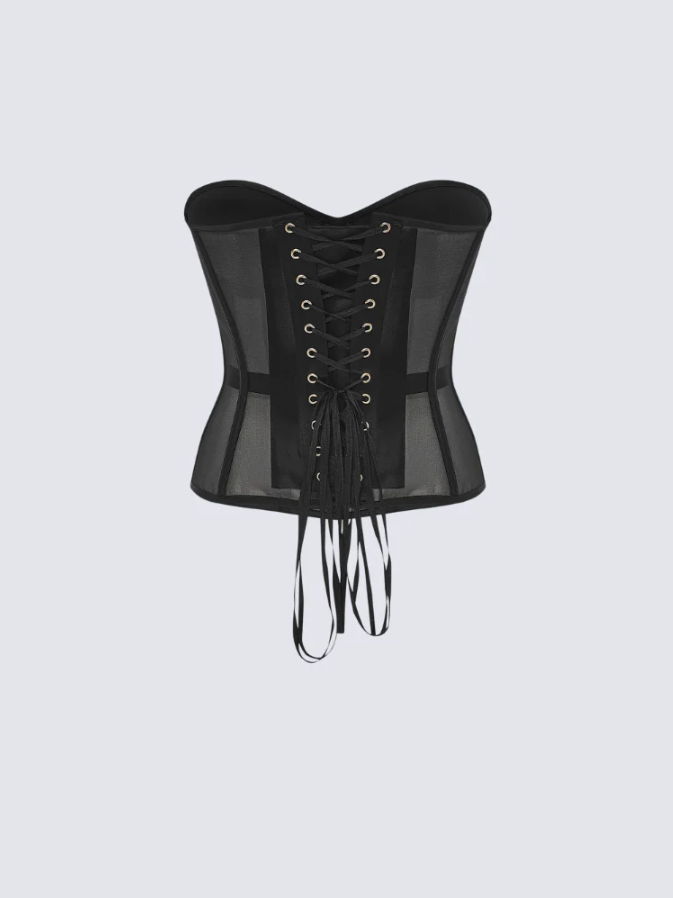 Corset Noir Intemporel