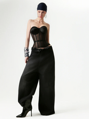 Corset Noir Intemporel