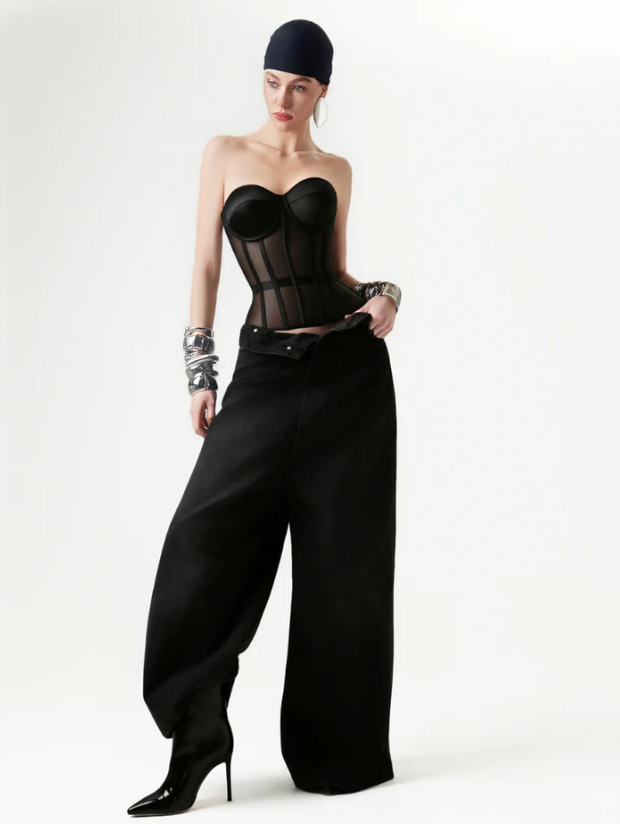 Corset Noir Intemporel