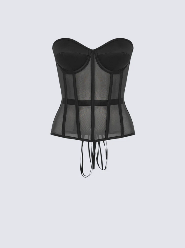 Corset Noir Intemporel